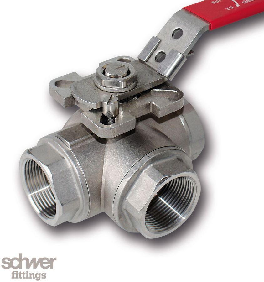 Three Way Ball Valve