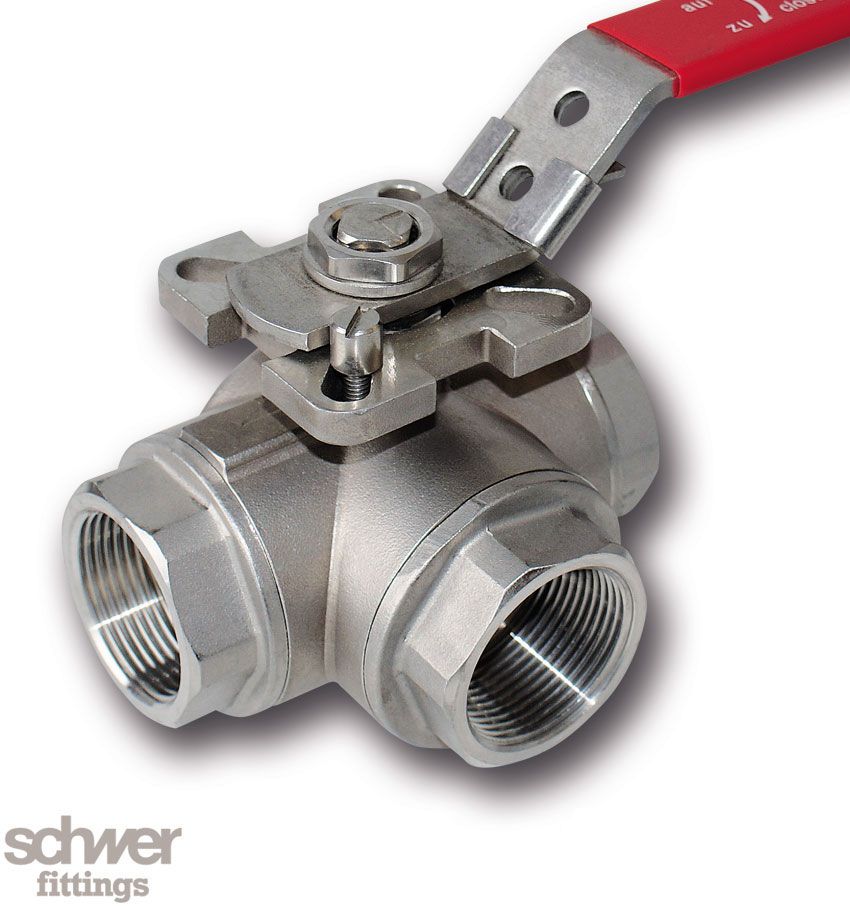 Three Way Ball Valve