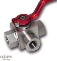 Three Way Female Ball Valve