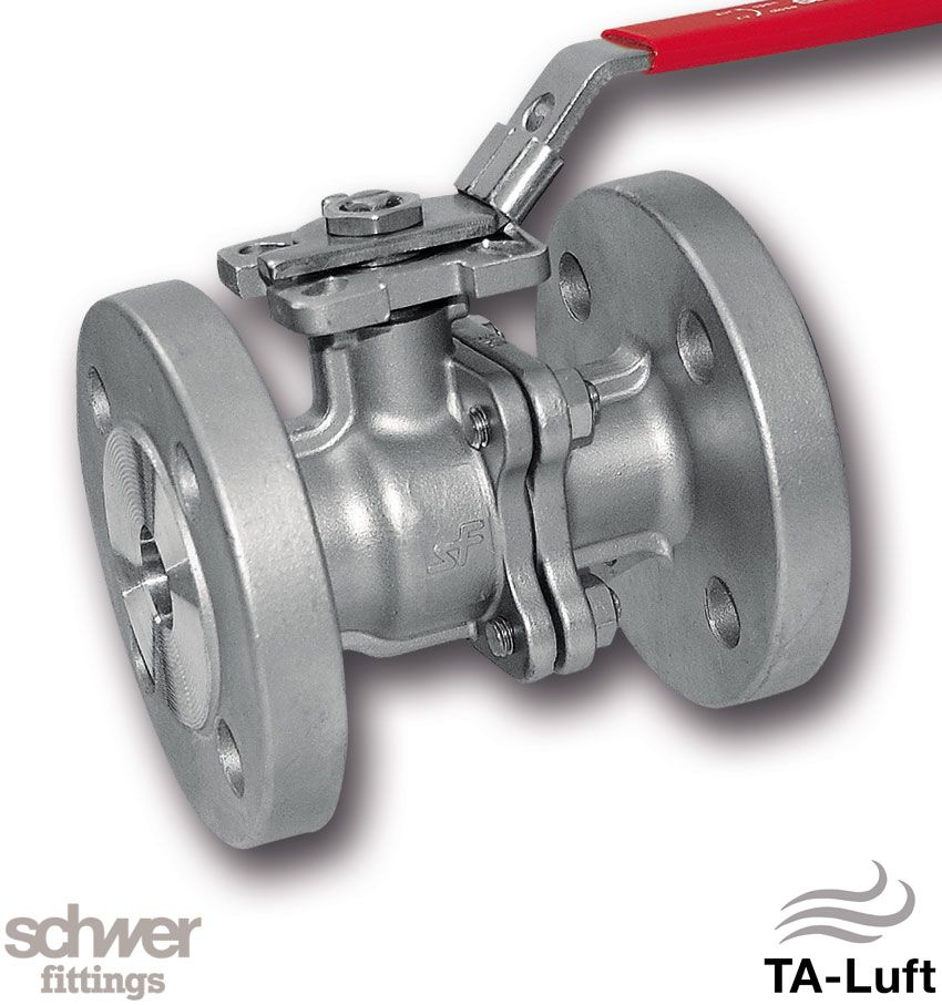 Two Piece Flanged Ball Valve