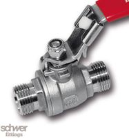 Two Piece Ball Valve with Compression Ends