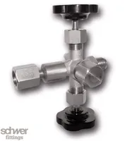 Gauge Double Shut Off Valve