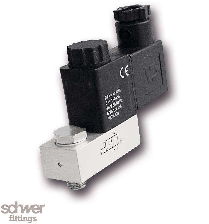 3/2 way pilot valve 24V DC