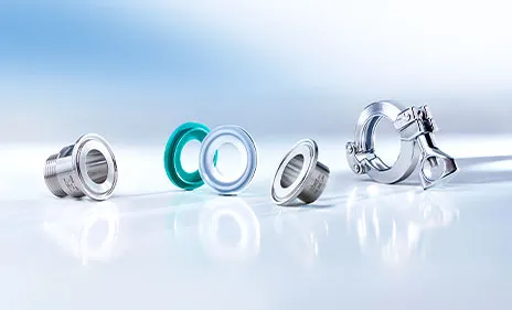 Clino, Lebensmittel Verbindung, Tri Clamp