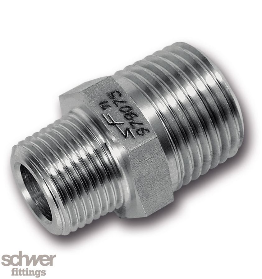 Hexagonal Reducing Nipple