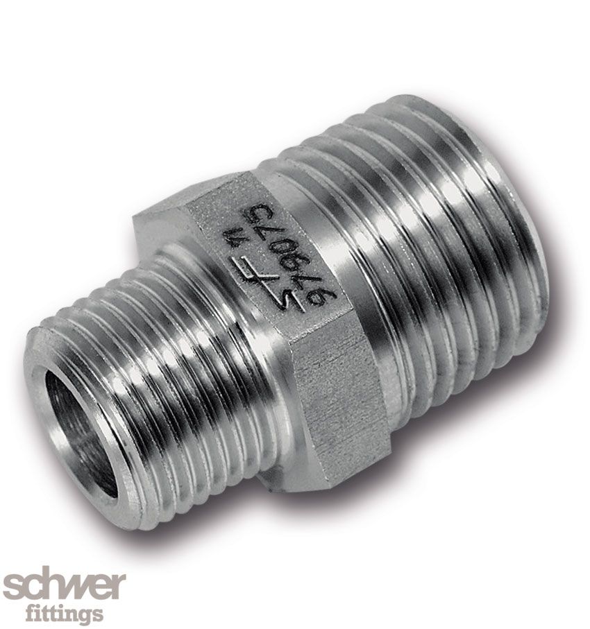 Hexagonal Reducing Nipple