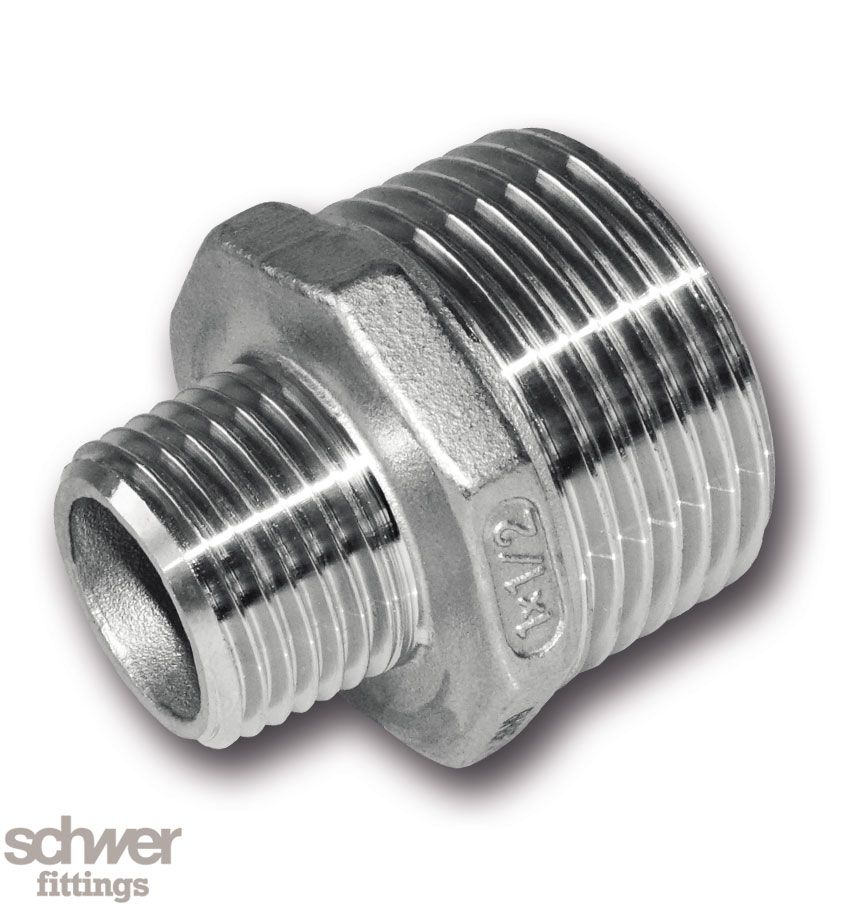 Hexagonal Reducing Nipple