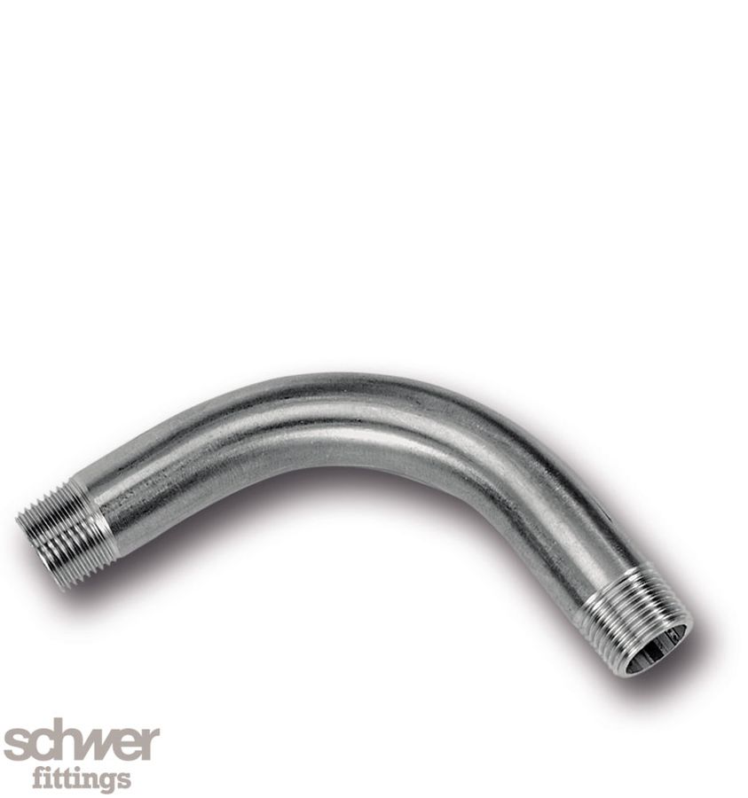 90° Elbow, both ends threaded