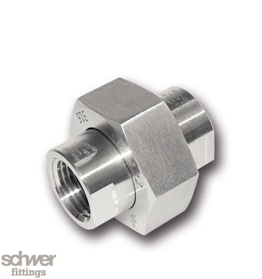 Union, both sides female thread