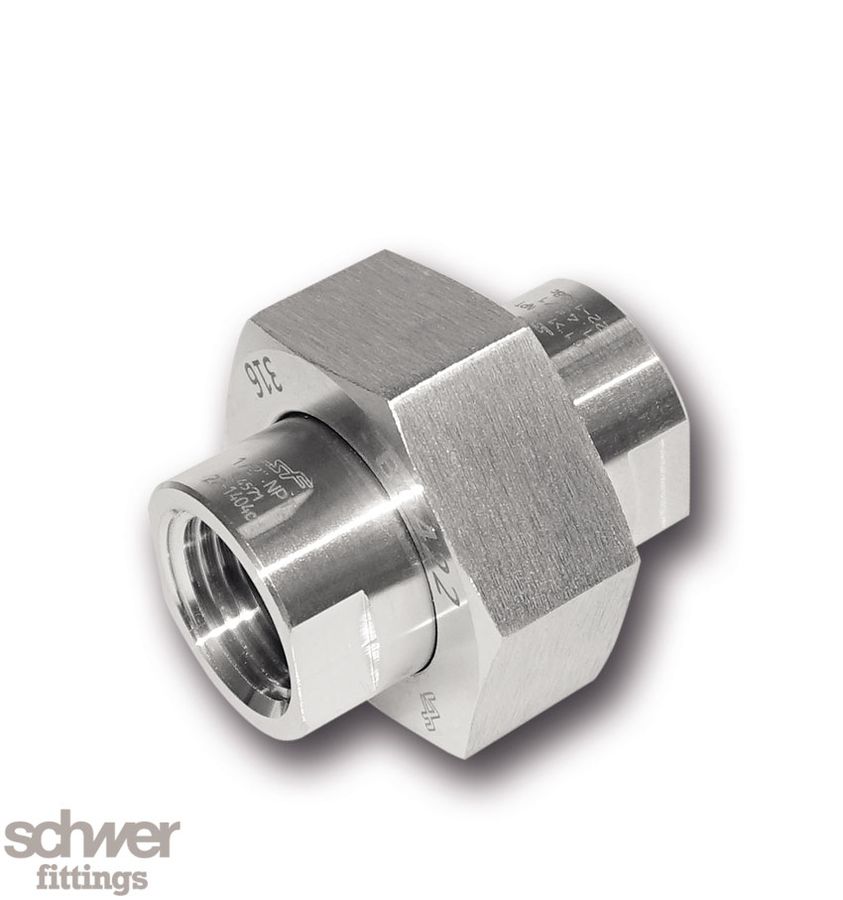 Union, both sides female thread