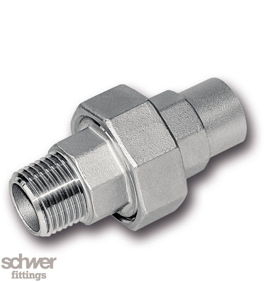 Union, outside thread - welding end