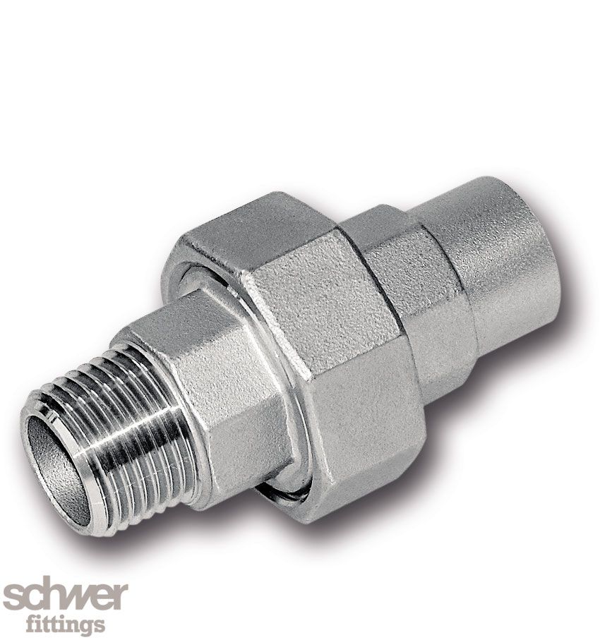 Union, outside thread - welding end