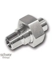 Union, outside thread-welding end