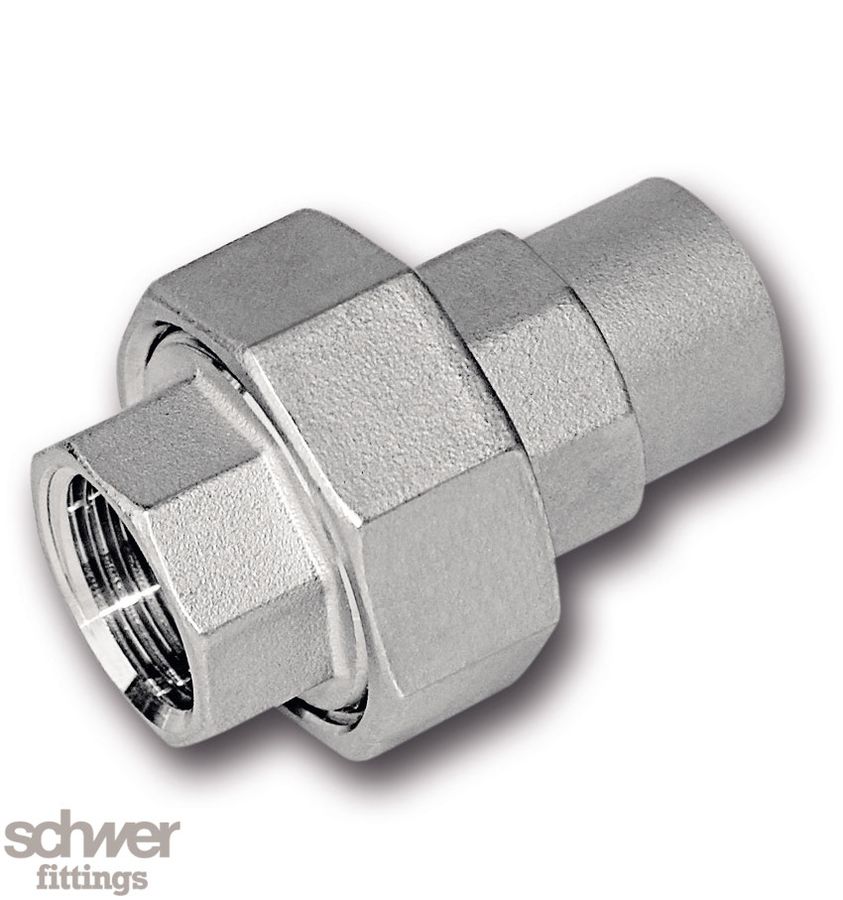 Union, inside thread - welding end