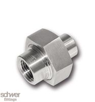 Union, inside thread-welding end