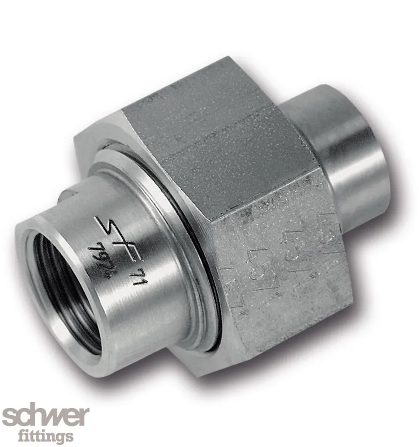 Union, inside thread - welding end