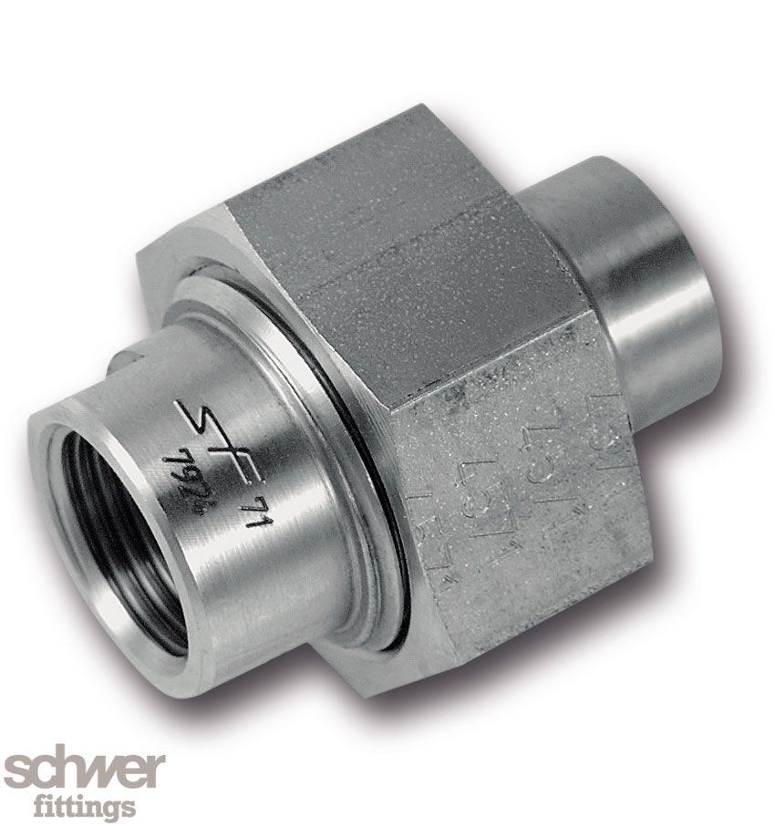 Union, inside thread - welding end