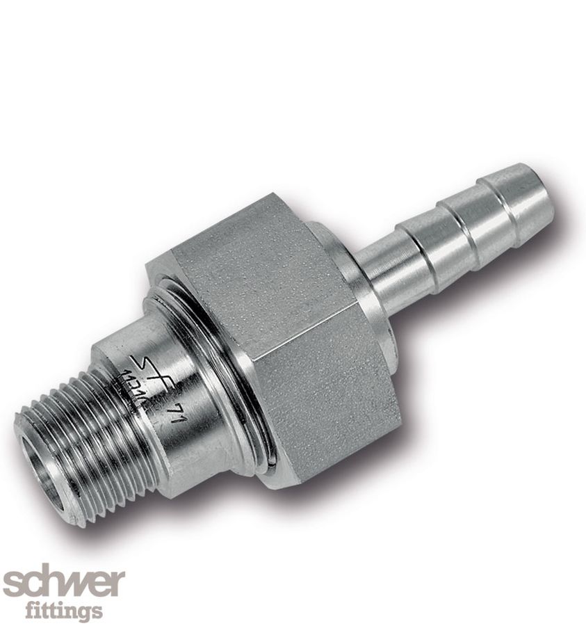 Union, outside thread - hose stem