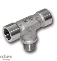 Tee with Male Thread