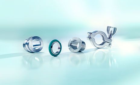 Kleinflansch Verbindung, Vakuum Fitting