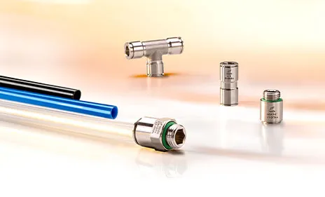 Einsteck Fitting, Push-In, Schlauchsteck