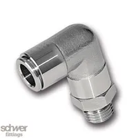 Male Stud Swivel Elbow