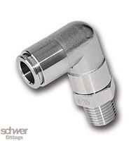 Male Stud Swivel Elbow
