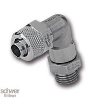 Male Stud Swivel Elbow