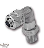Male Stud Swivel Elbow