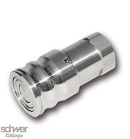 High Press. Flat Face Quick Release Coupling: Coupling