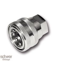 High Pressure Coupling, non valved: Coupling