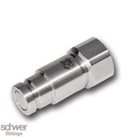 High Pressure Flat Face Quick Release Coupling: Plug