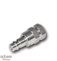 Valved plug, with G-Inside Thread