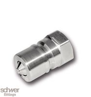 High Pressure Coupling, double shut-off: Plug