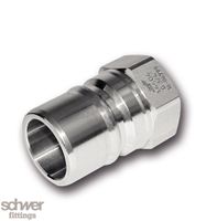High Pressure Coupling, non valved: Plug