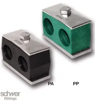 Double Pipe Clamp, Complete