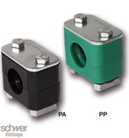 Pipe Clamp, light series, Complete