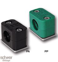 Pipe Clamp, light series, Complete