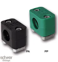 Pipe Clamp, light series, Complete