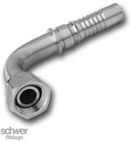 Interlock Hose Tail Swivel Female 90°