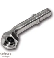 Hose Tail Swivel Female DKR FG 45°