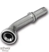 SAE Flange Hose Tail 45° 3000 PSI