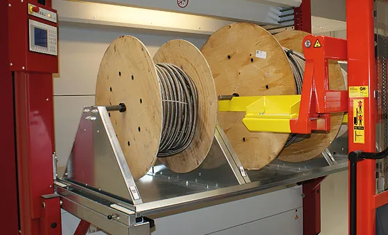 Schlauch Lager Edelstahl Wellschläuche