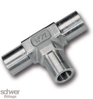 Tee for Orbital Welding