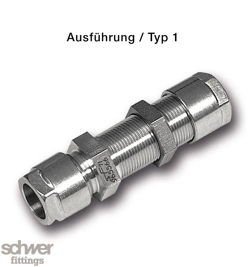 Straight Bulkhead Coupling