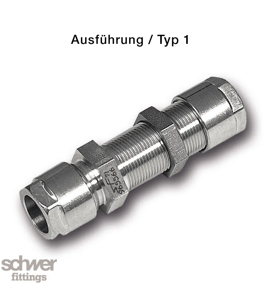 Straight Bulkhead Coupling