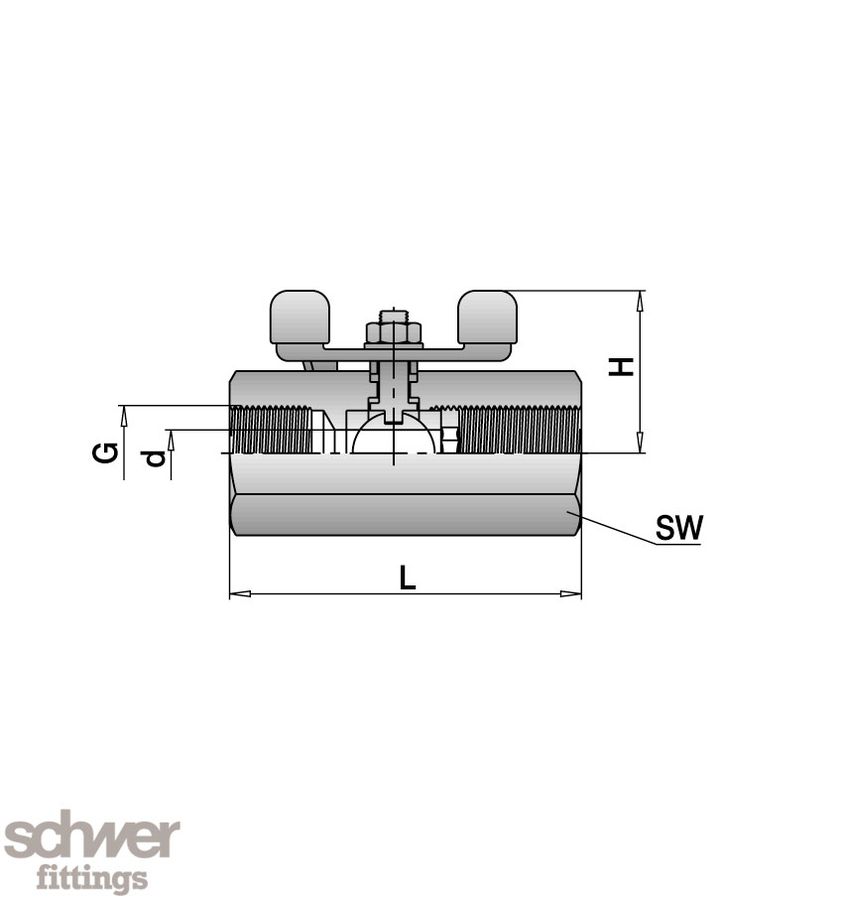 One Piece Ball Valve
