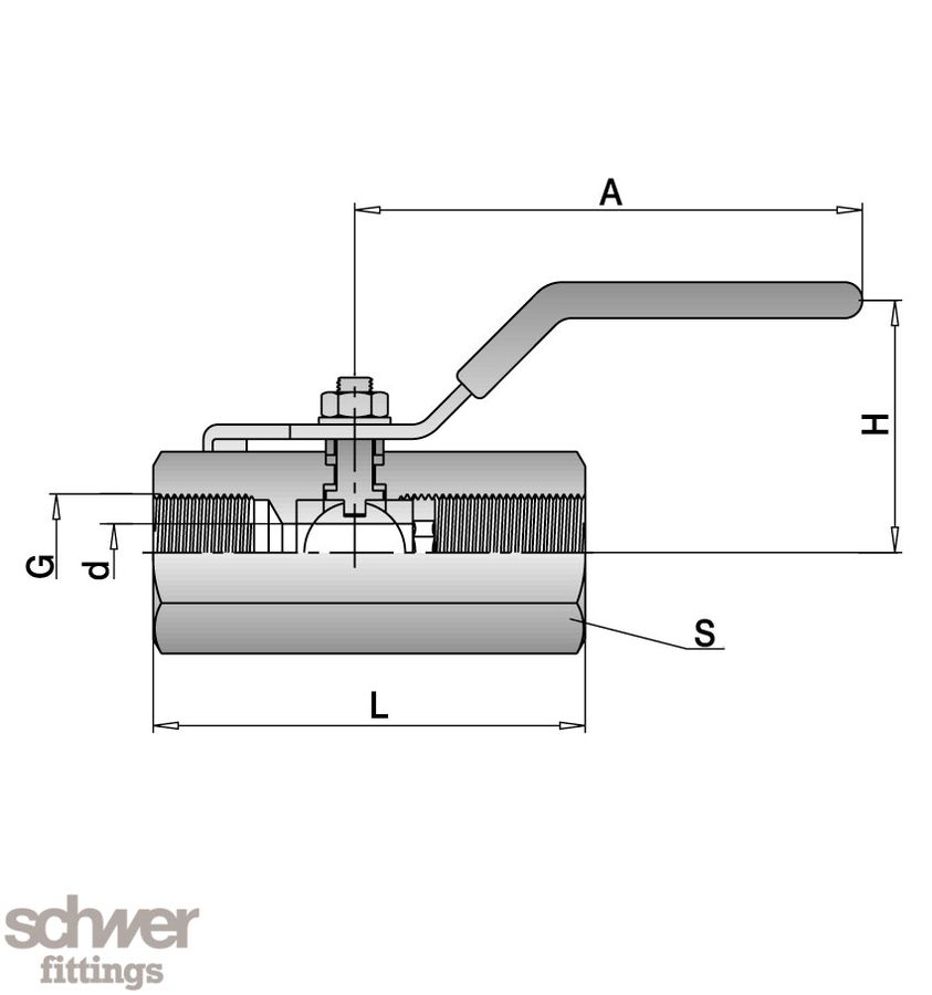One Piece Ball Valve