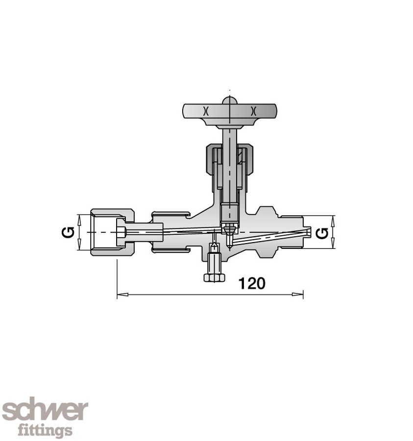 Gauge Shut Off Valve