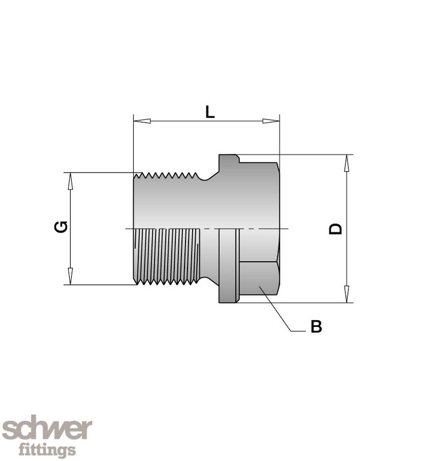 Hexagon Head Pipe Plug